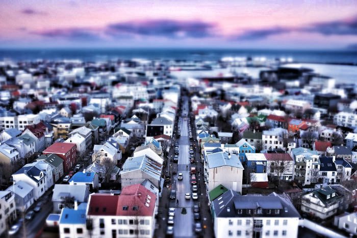 Reykjavik from Hallgrimskirkja 1