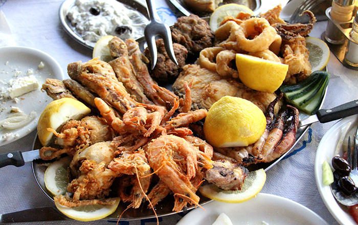seafood platter_classic and traditional greek dishes