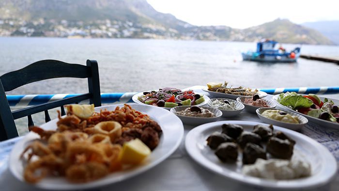 Seafood spread_telendos_classic and traditional greek dishes