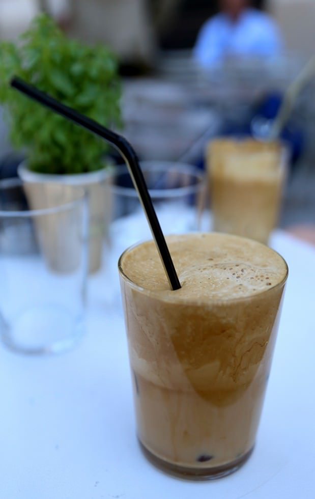 frappe_classic and traditional greek dishes