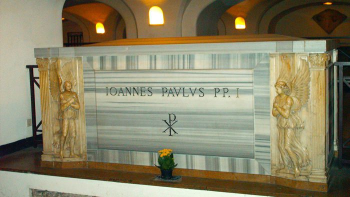Tomb_of_pope_John_Paul_I_davidsbeenhere