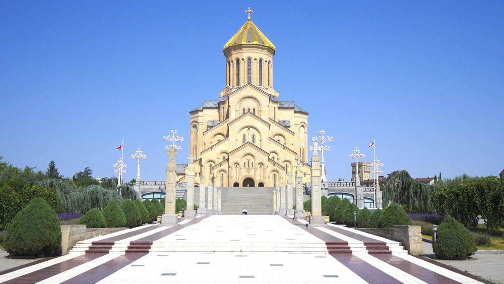 Trinity Cathedral in Tbilisi, Georgia