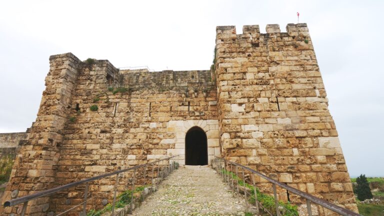 Crusaders fort in Byblos, Lebanon