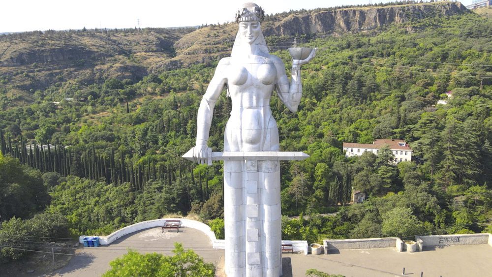 The Mother of Georgia Monument in Tbilisi, Georgia