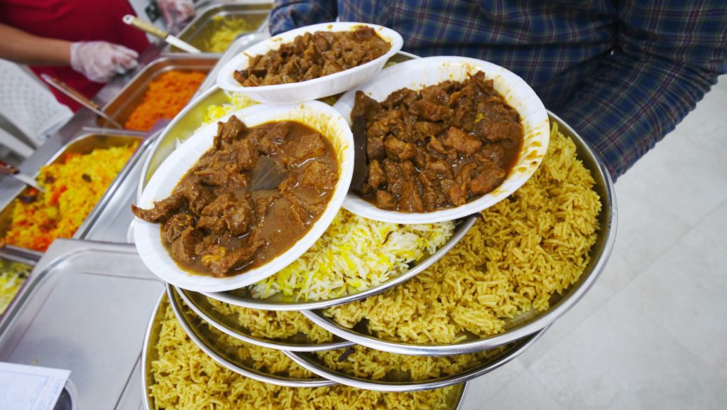 Camel meat dishes in Muscat, Oman