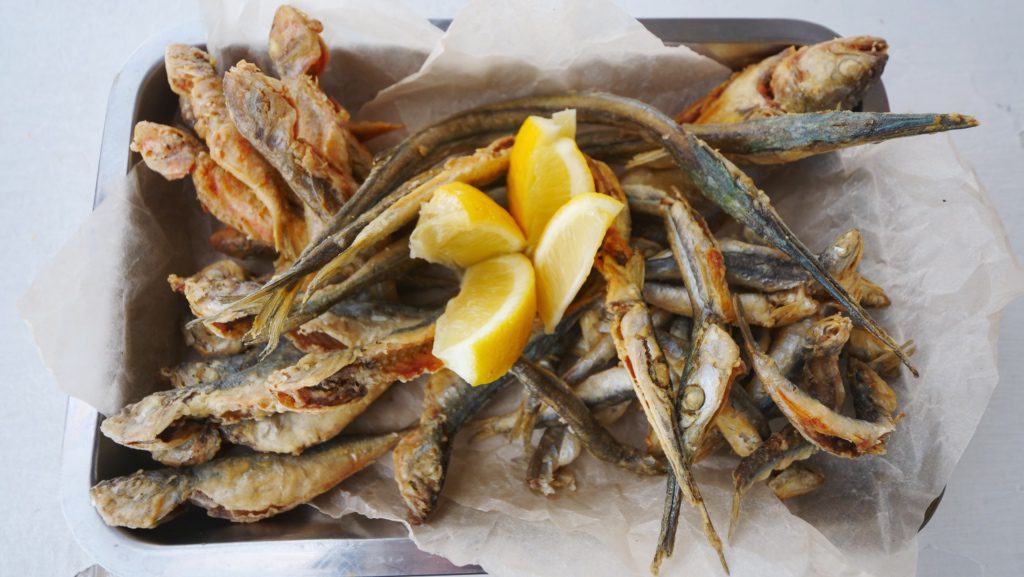 Ukrainian seafood in Odessa | David's Been Here