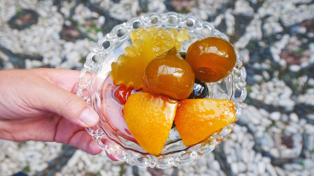 Gliko, a fruit preserve that's a specialty in Përmet, Albania | David's Been Here