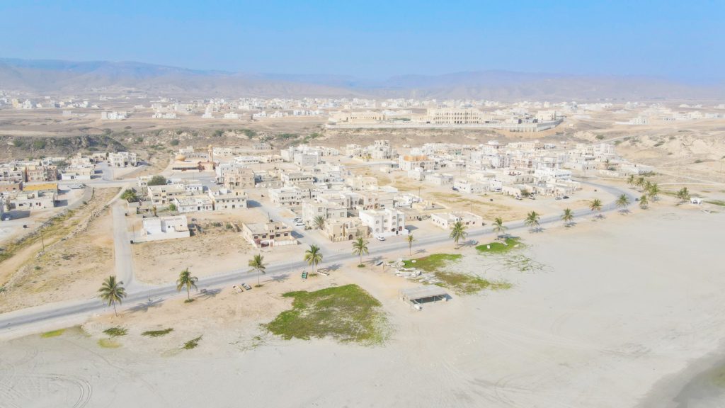 Aerial view of Salalah, Oman | David's Been Here