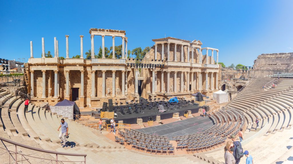 The Roman Theatre in Mérida, Spain | David's Been Here