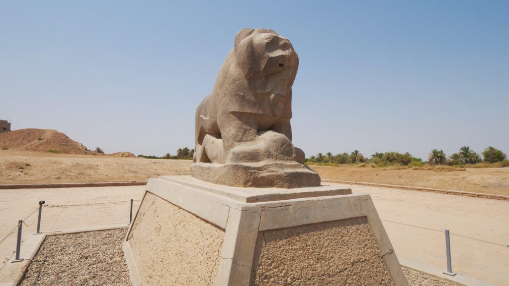 The Lion of Babylon statue | Davidsbeenhere