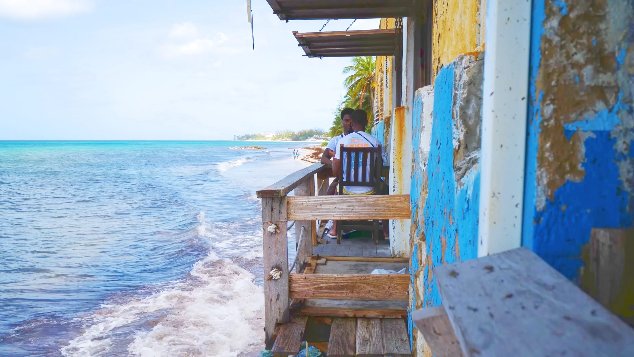 A seaside restaurant in Barbados | Davidsbeenhere