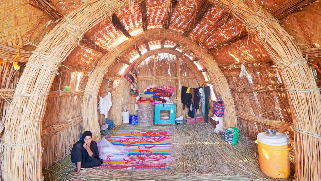 A grass home in the Iraqi Marshes | Davidsbeenhere