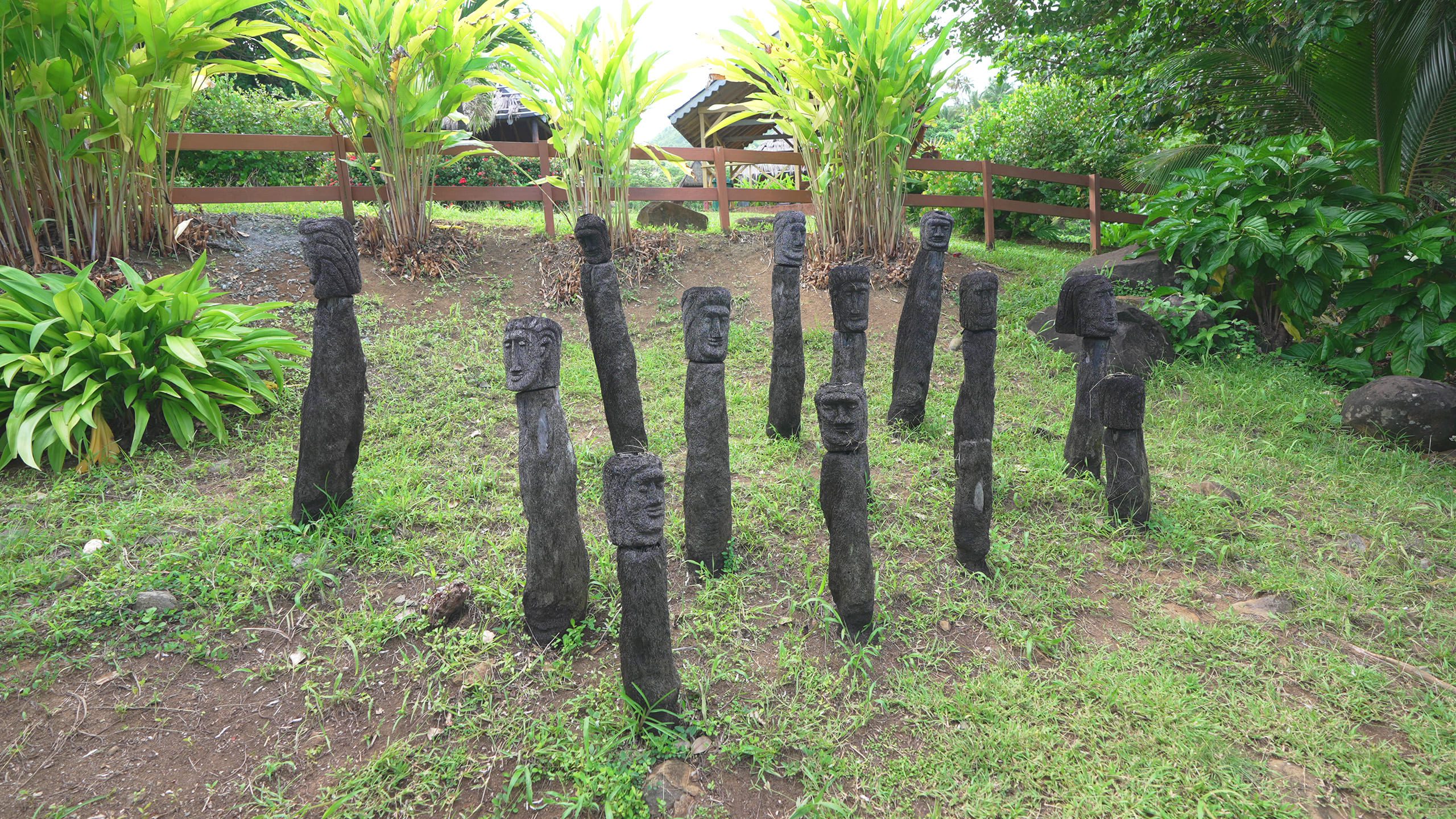 Tribal totems in Dominica | Davidsbeenhere