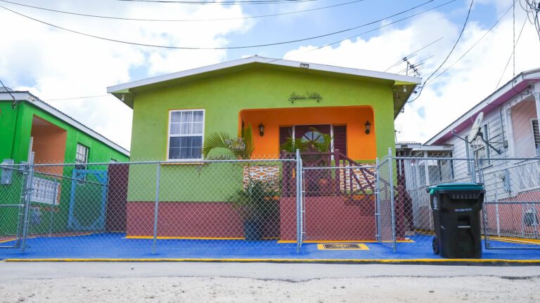 Singer Rihanna's childhood home on Rihanna Drive on the island of Barbados | Davidsbeenhere